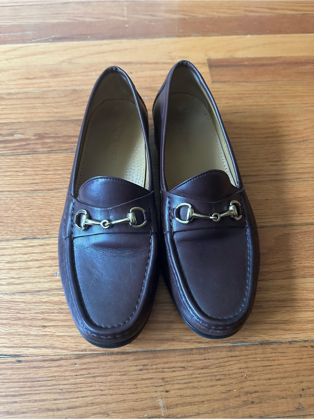 Cole Haan Ascot Leather Horsebit Loafers Brown Men’s 9M C02497